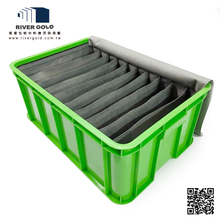 物流箱搭配紡織布分隔