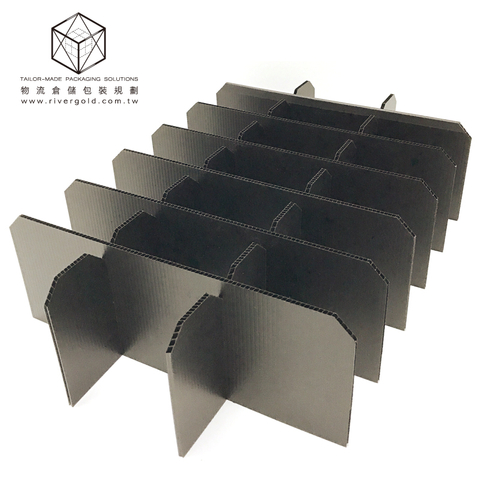 規格品 : 一格儲運箱專用 - PP瓦楞井字隔板