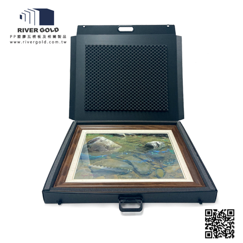 PP瓦楞手提盒高品質手提把